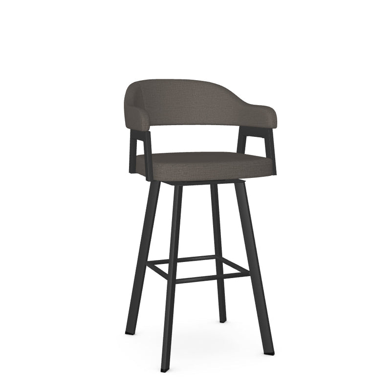Carmen Swivel Bar Stool - Upholstered