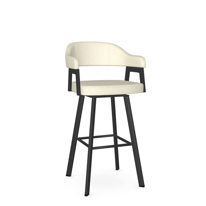 Carmen Swivel Bar Stool - Upholstered
