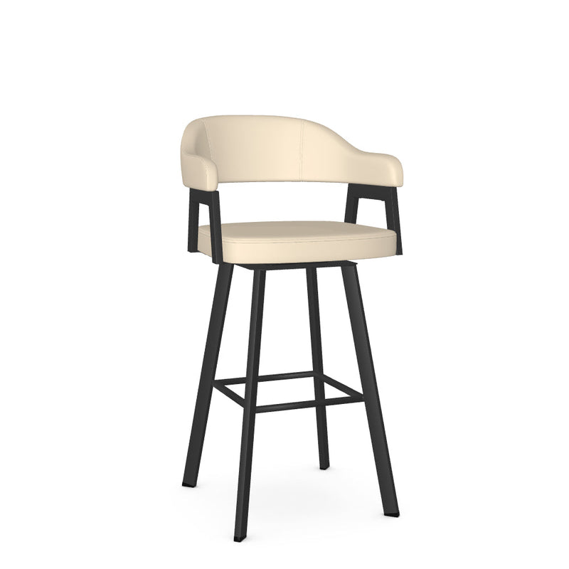 Carmen Swivel Bar Stool - Upholstered