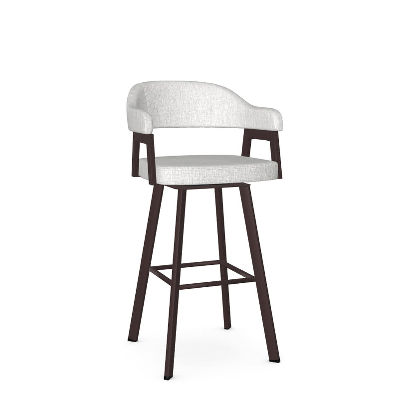 Carmen Swivel Bar Stool - Upholstered
