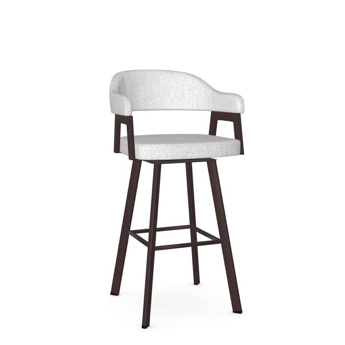 Carmen Swivel Bar Stool - Upholstered