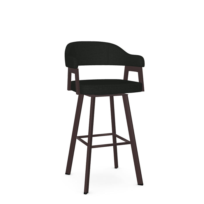Carmen Swivel Bar Stool - Upholstered
