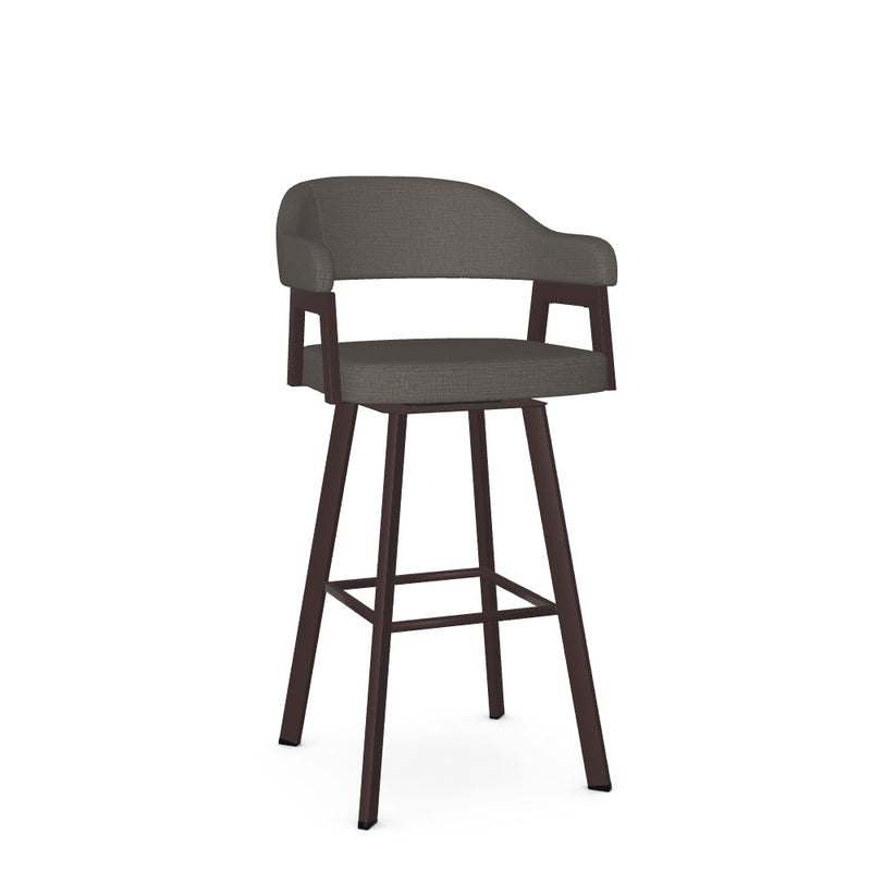 Carmen Swivel Bar Stool - Upholstered