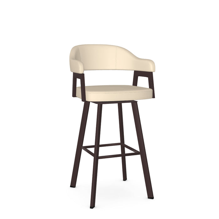 Carmen Swivel Bar Stool - Upholstered