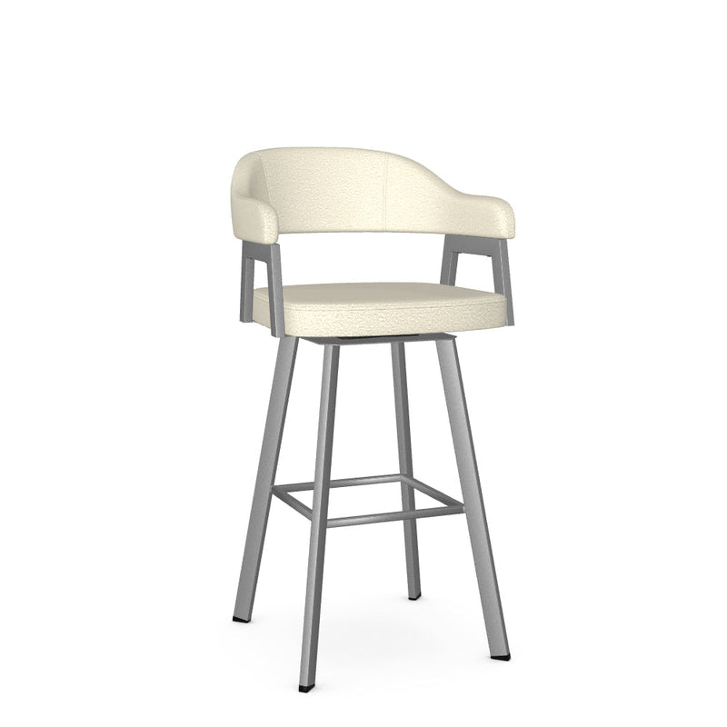 Carmen Swivel Bar Stool - Upholstered