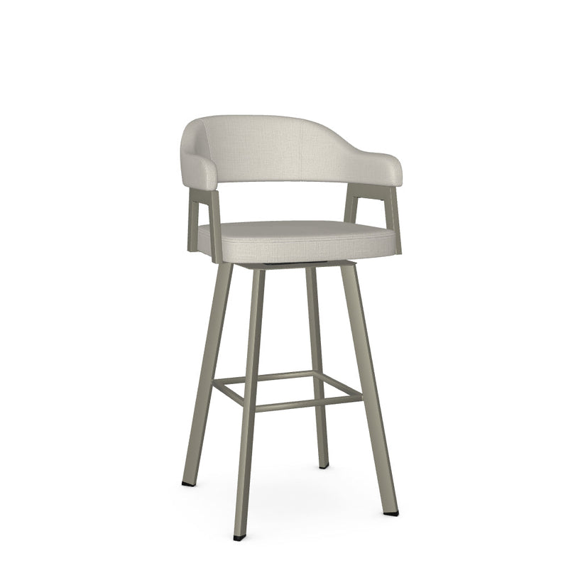 Carmen Swivel Bar Stool - Upholstered