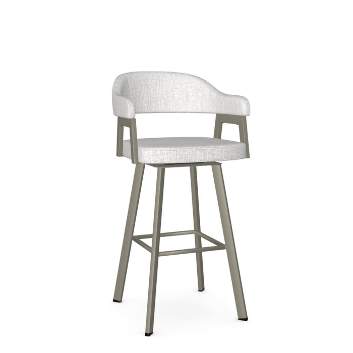 Carmen Swivel Bar Stool - Upholstered