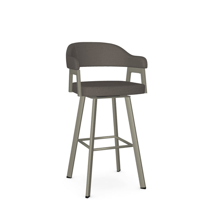 Carmen Swivel Bar Stool - Upholstered