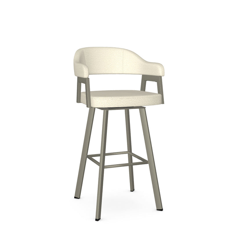 Carmen Swivel Bar Stool - Upholstered