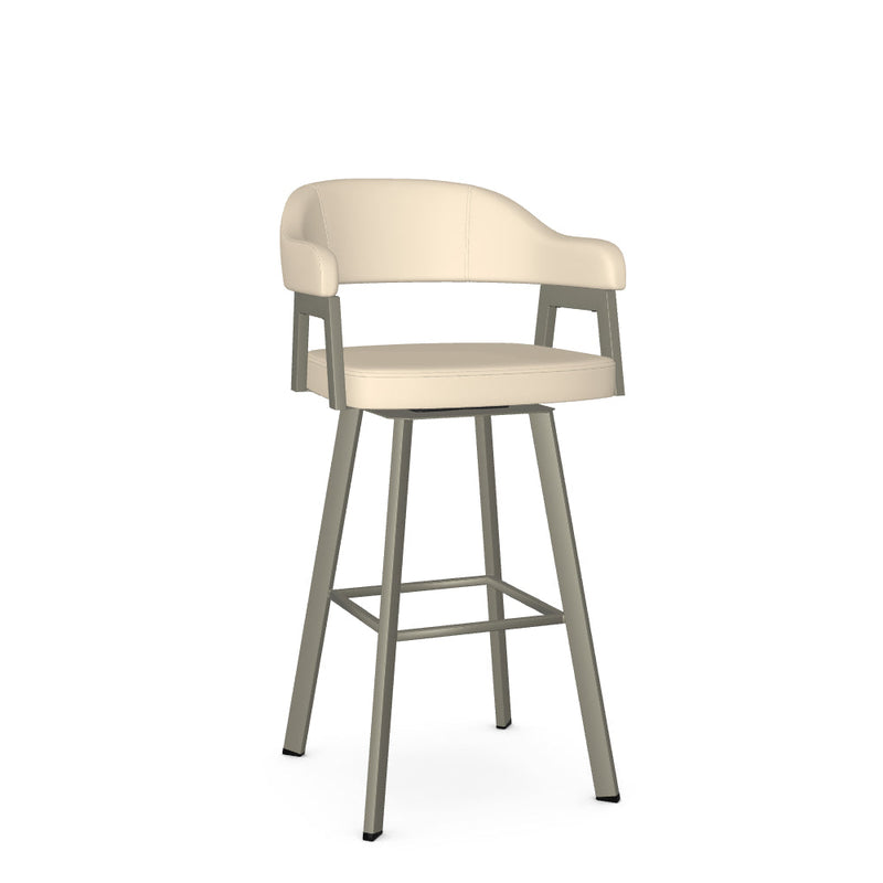 Carmen Swivel Bar Stool - Upholstered