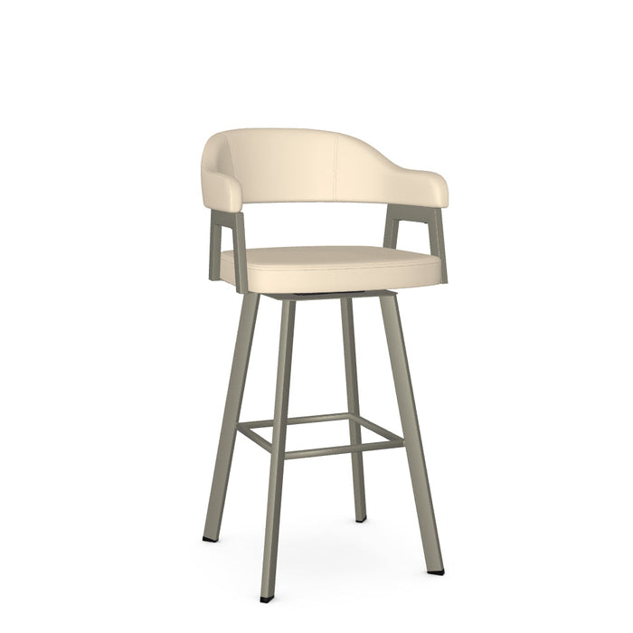 Carmen Swivel Bar Stool - Upholstered
