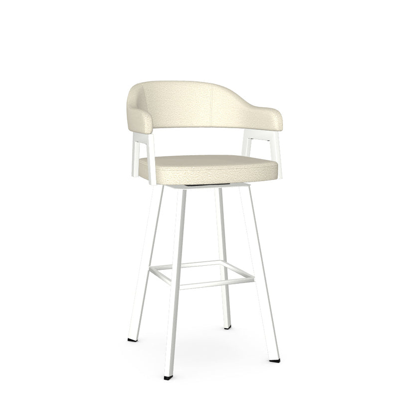 Carmen Swivel Bar Stool - Upholstered