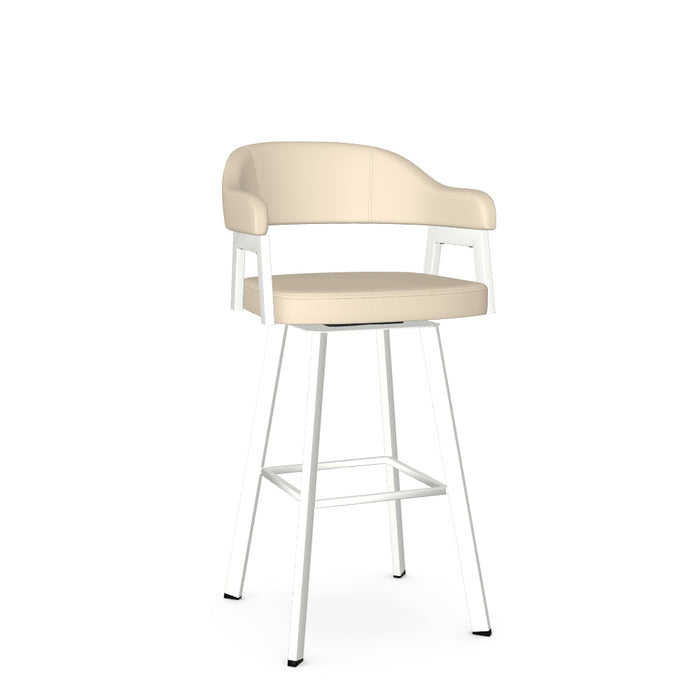 Carmen Swivel Bar Stool - Upholstered