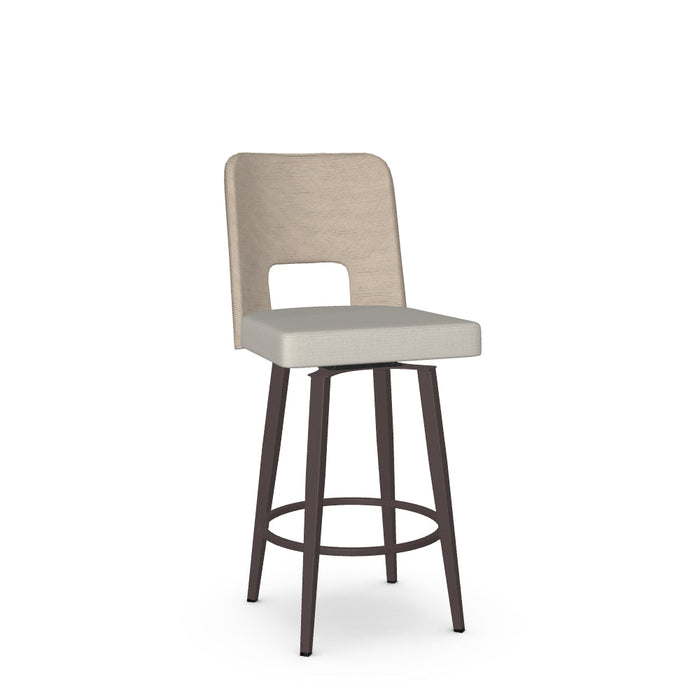 Chase Swivel Counter Stool-Upholstered