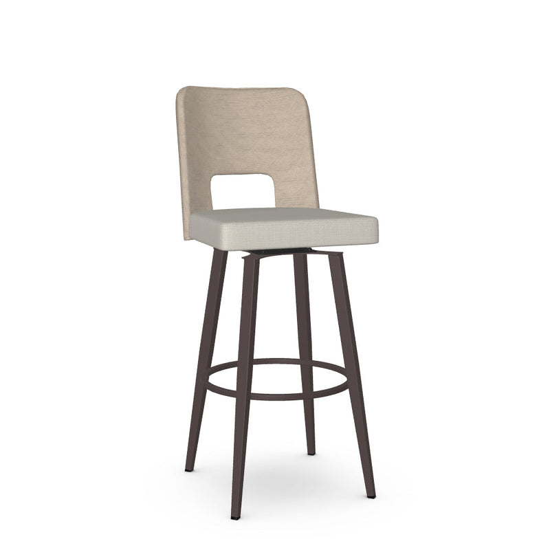 Chase Swivel Bar Stool-Upholstered