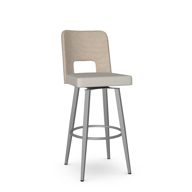 Chase Swivel Bar Stool-Upholstered