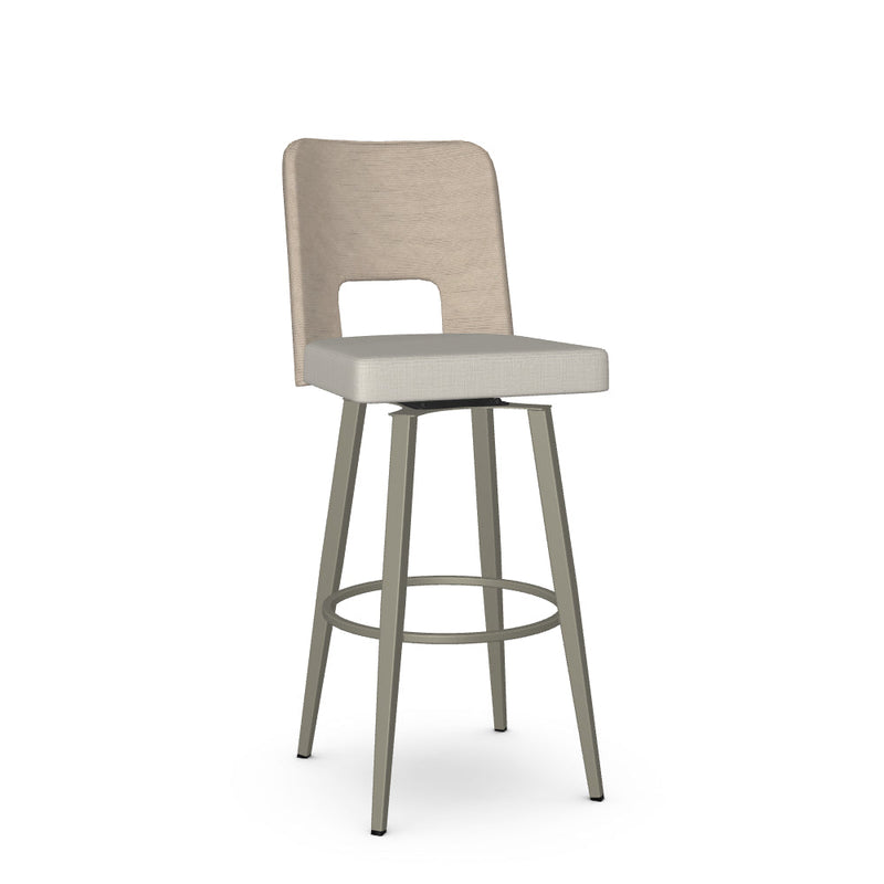 Chase Swivel Bar Stool-Upholstered