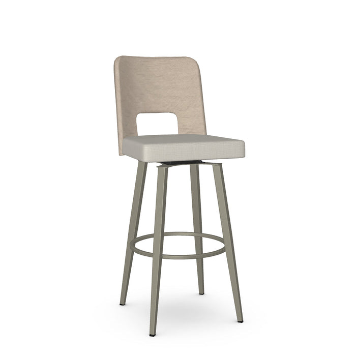 Chase Swivel Bar Stool-Upholstered
