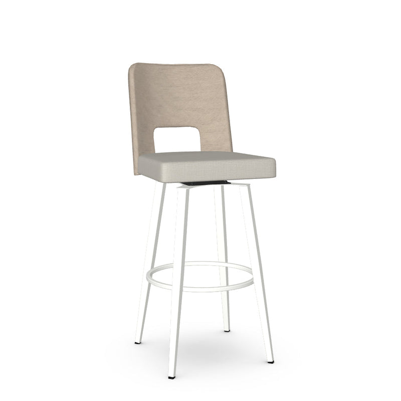 Chase Swivel Bar Stool-Upholstered