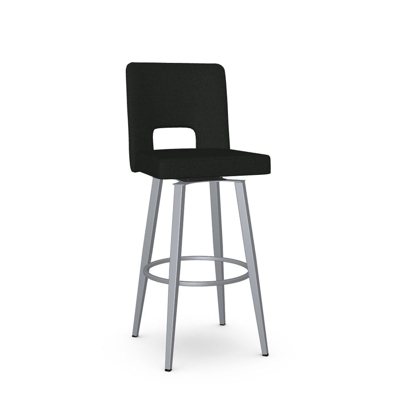 Bryana Swivel Bar Stool -Upholstered