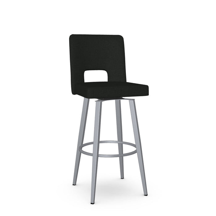 Bryana Swivel Bar Stool -Upholstered