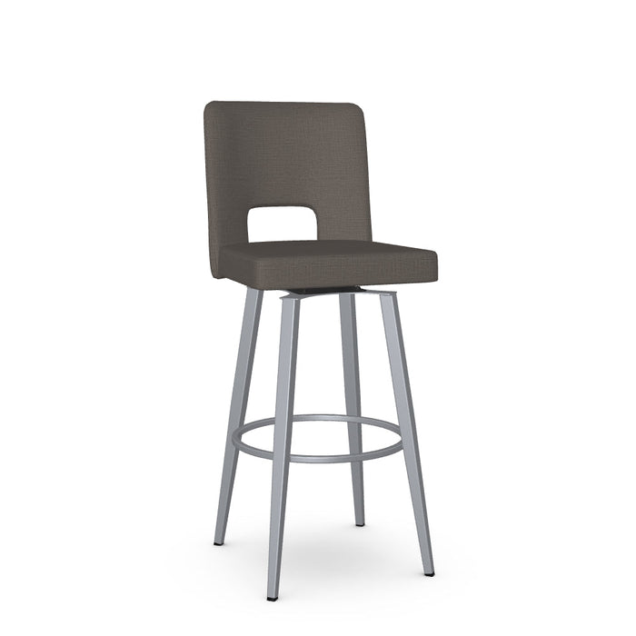 Bryana Swivel Bar Stool -Upholstered