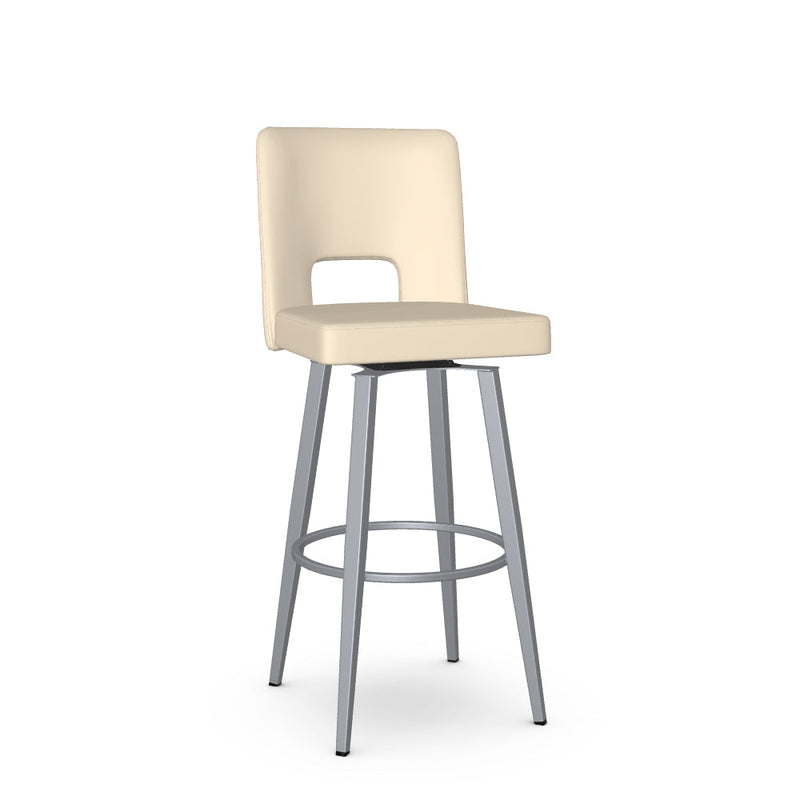 Bryana Swivel Bar Stool -Upholstered
