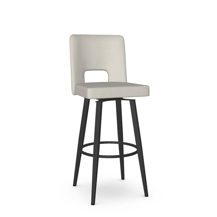 Bryana Swivel Bar Stool -Upholstered