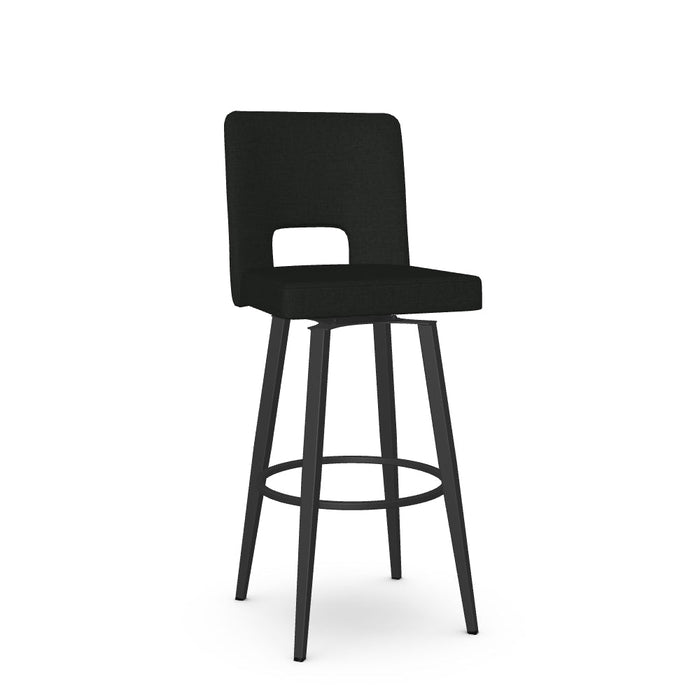 Bryana Swivel Bar Stool -Upholstered