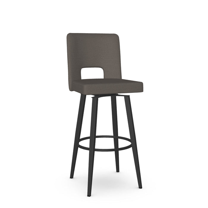 Bryana Swivel Bar Stool -Upholstered