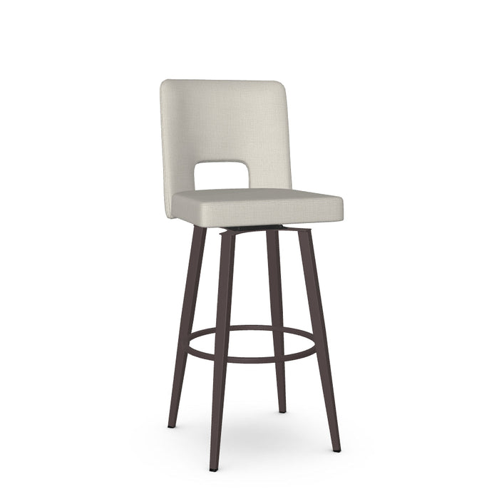 Bryana Swivel Bar Stool -Upholstered