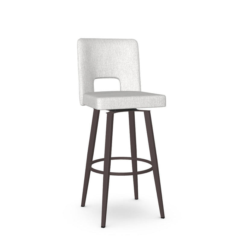 Bryana Swivel Bar Stool -Upholstered