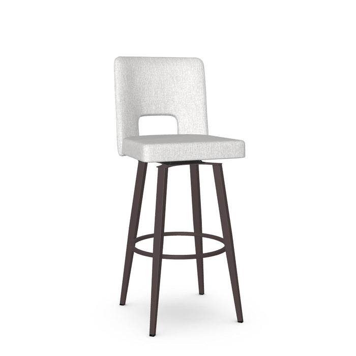 Bryana Swivel Bar Stool -Upholstered