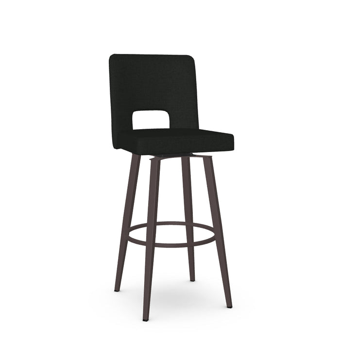 Bryana Swivel Bar Stool -Upholstered