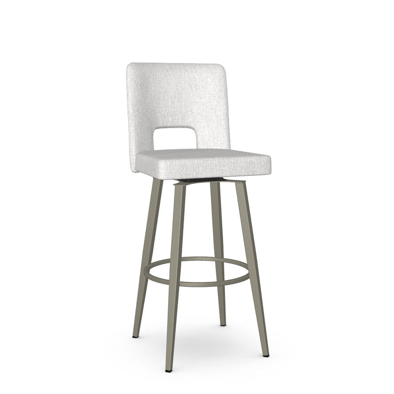 Bryana Swivel Bar Stool -Upholstered