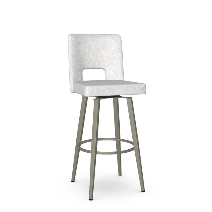Bryana Swivel Bar Stool -Upholstered