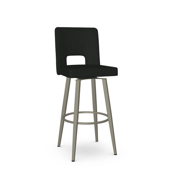 Bryana Swivel Bar Stool -Upholstered