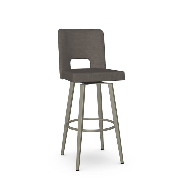 Bryana Swivel Bar Stool -Upholstered