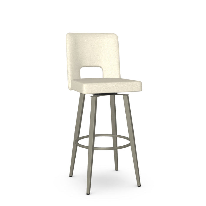 Bryana Swivel Bar Stool -Upholstered