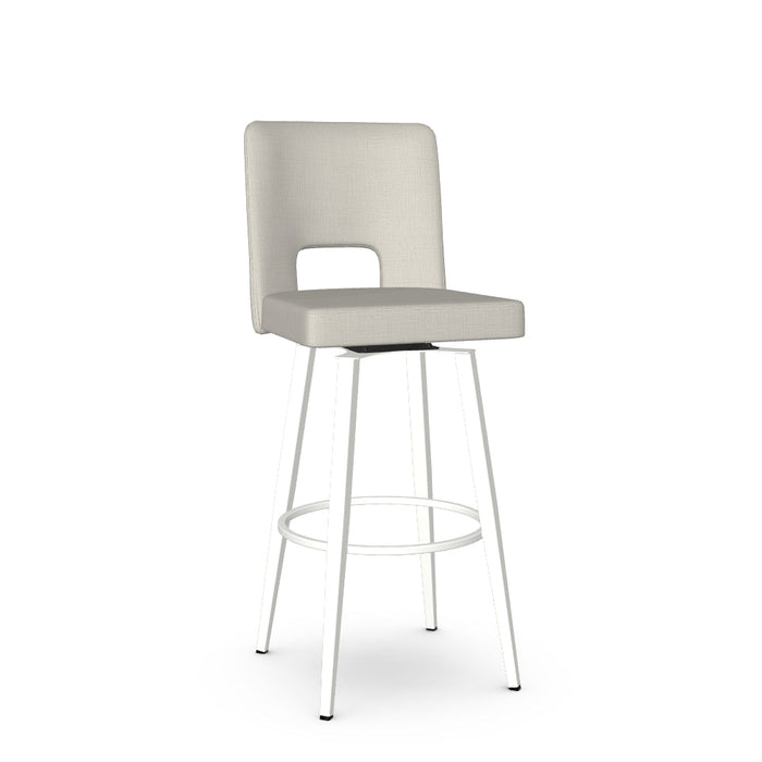 Bryana Swivel Bar Stool -Upholstered