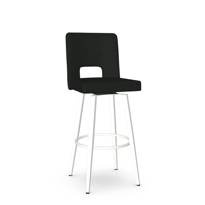 Bryana Swivel Bar Stool -Upholstered