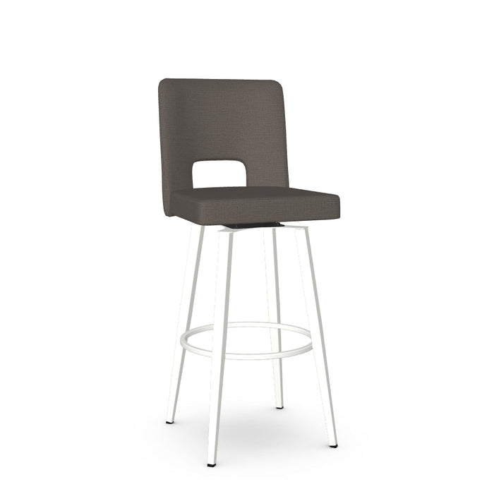 Bryana Swivel Bar Stool -Upholstered