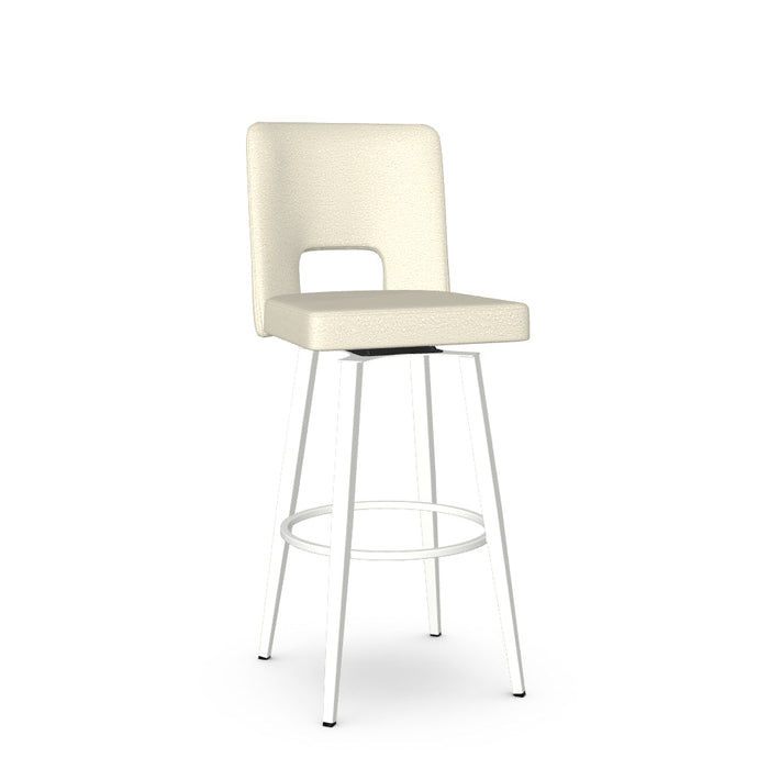Bryana Swivel Bar Stool -Upholstered