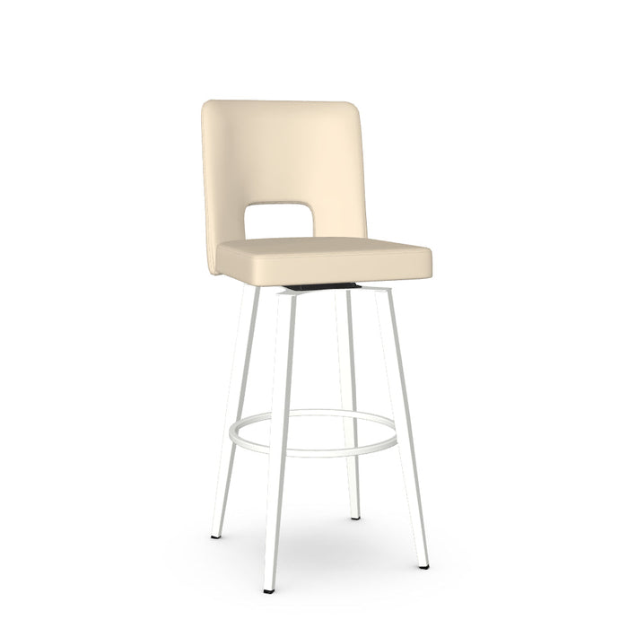 Bryana Swivel Bar Stool -Upholstered