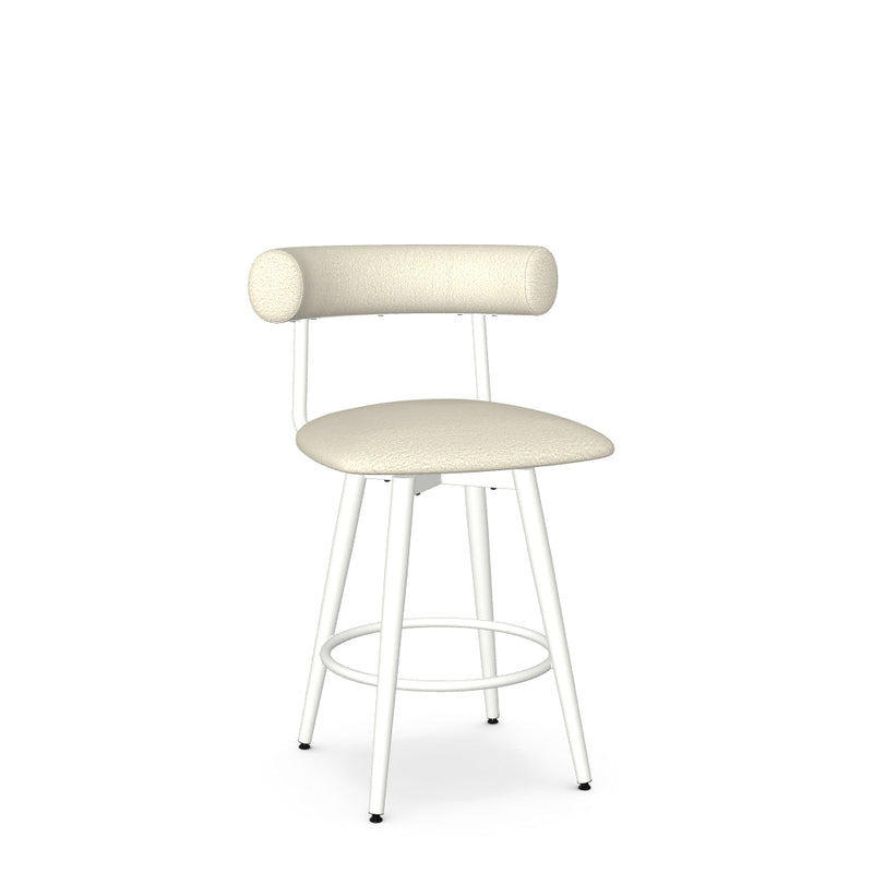 Barbara Swivel Counter Stool - Upholstered