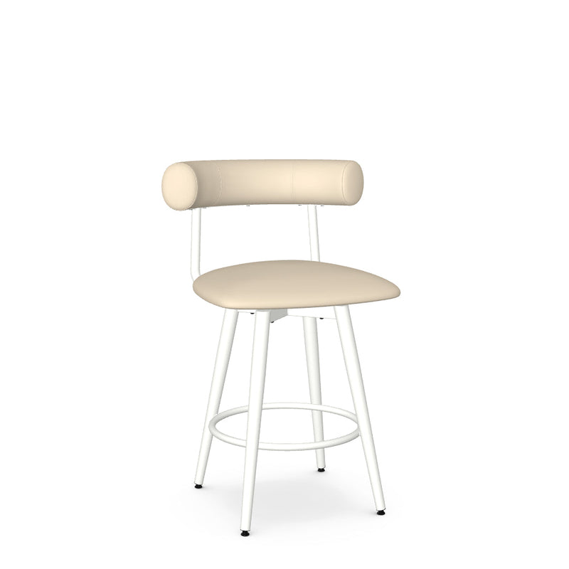 Barbara Swivel Counter Stool - Upholstered