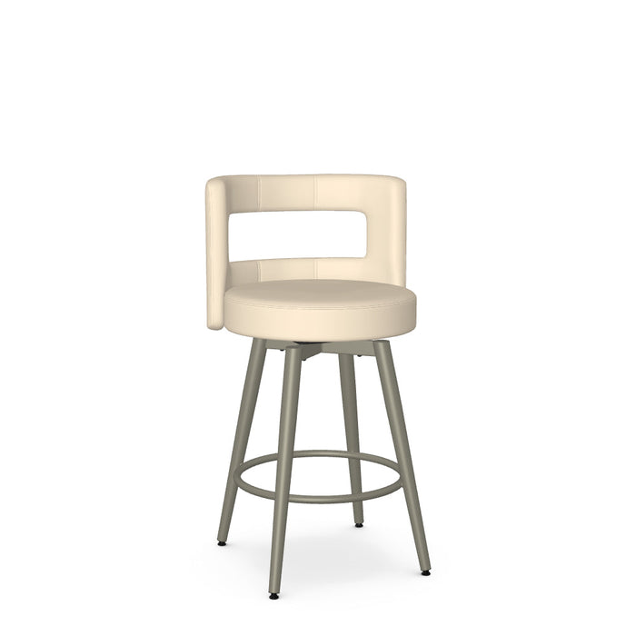 Curtis Swivel Counter Stool - Upholstered