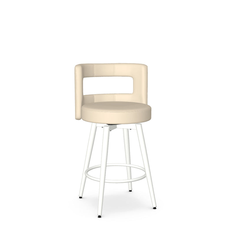 Curtis Swivel Counter Stool - Upholstered