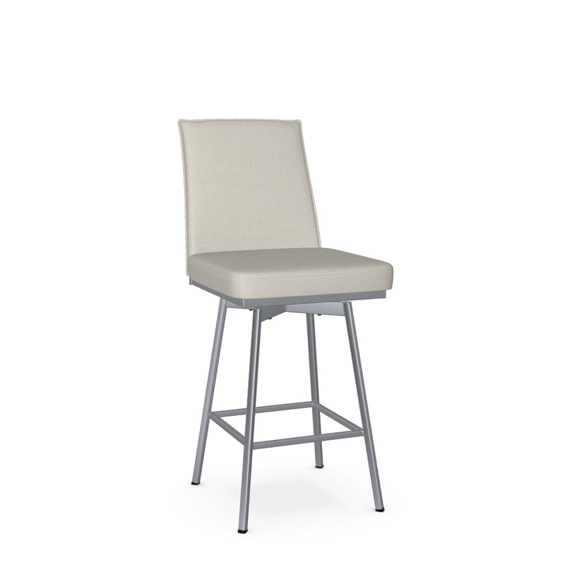 Dorian Swivel Counter Stool - Upholstered