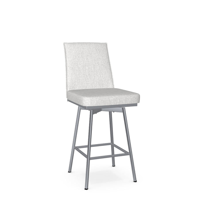 Dorian Swivel Counter Stool - Upholstered